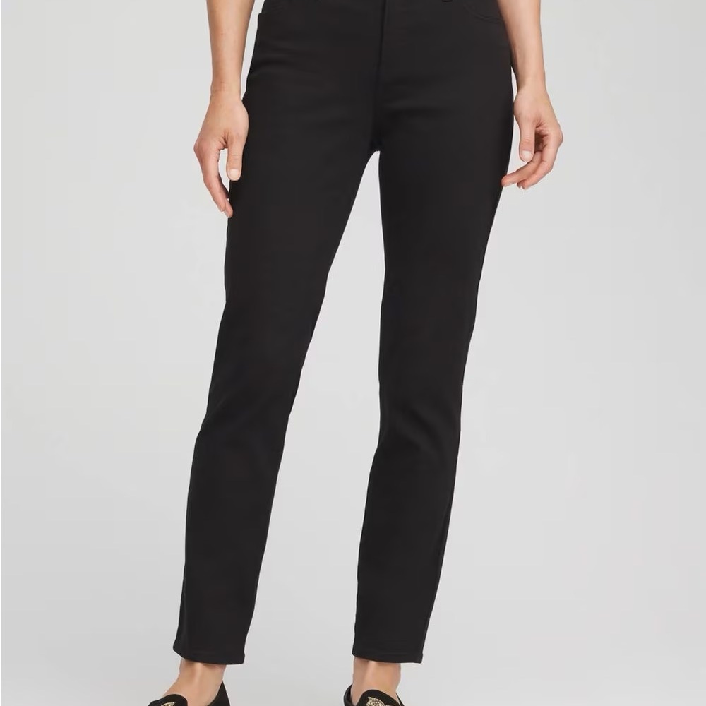 Chico's Black Slim Leg Ankle Pants